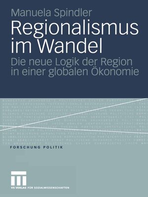 cover image of Regionalismus im Wandel
